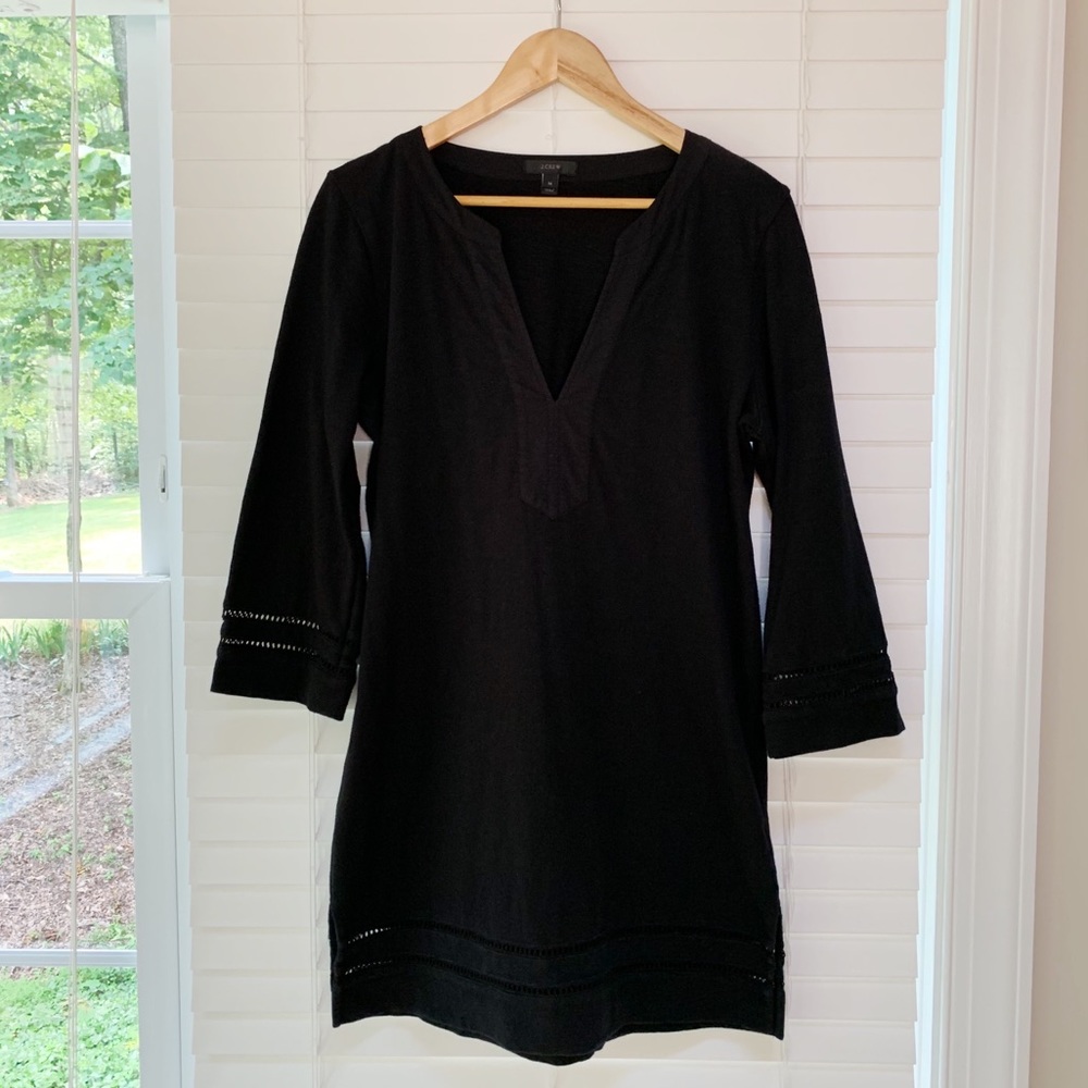 J. Crew Black Tunic